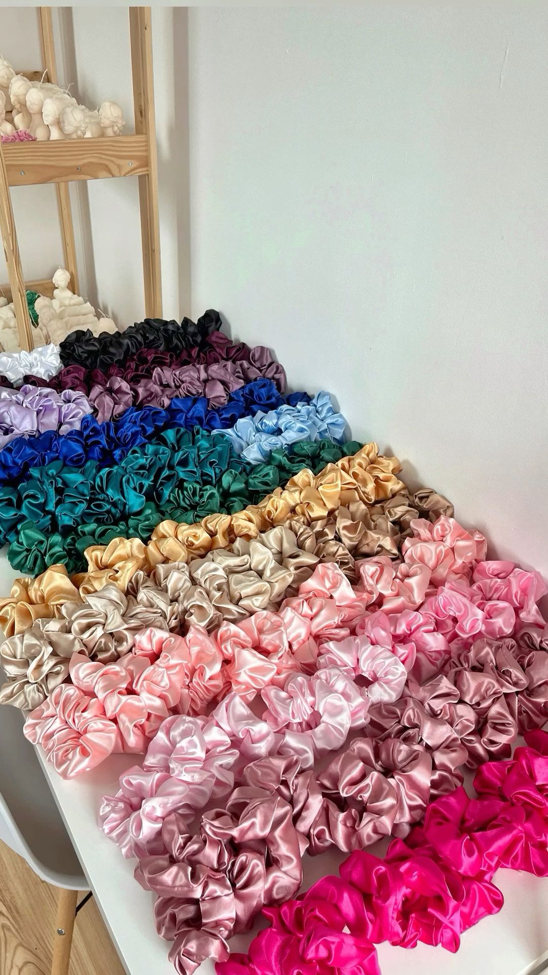 کش مو ساتن عمده ۵۰ عددی میکس ساتن ال ایکس