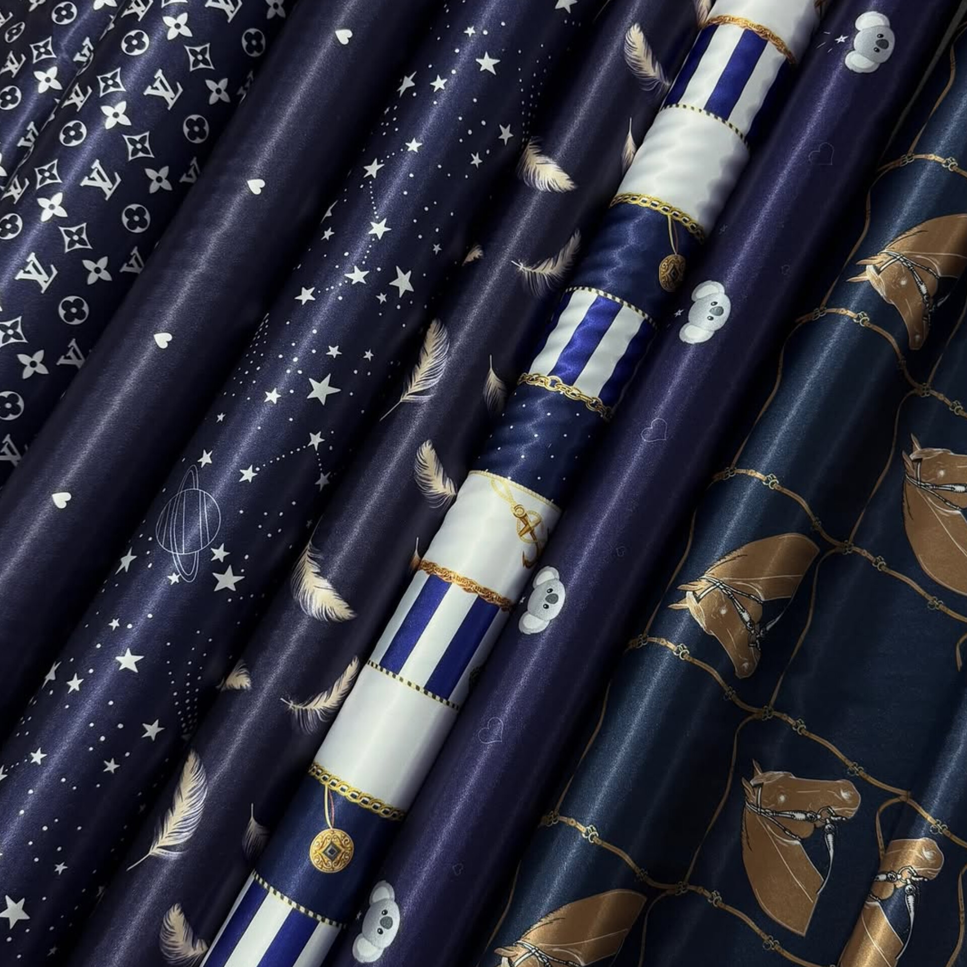 پارچه ساتن ال ایکس طرحدار پارت ۳ ارسال سریع