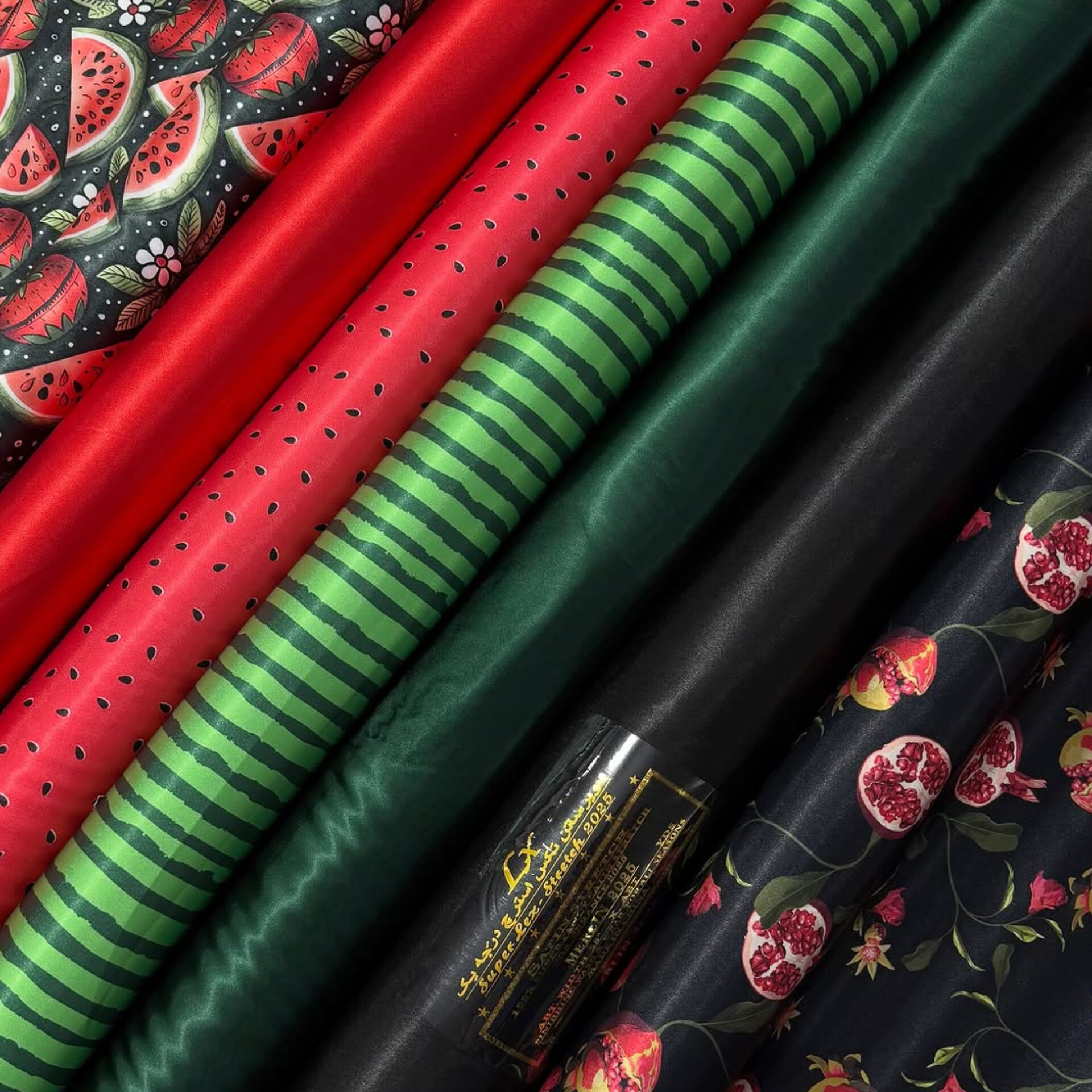 پارچه ساتن ال ایکس طرحدار پارت ۸ ارسال سریع