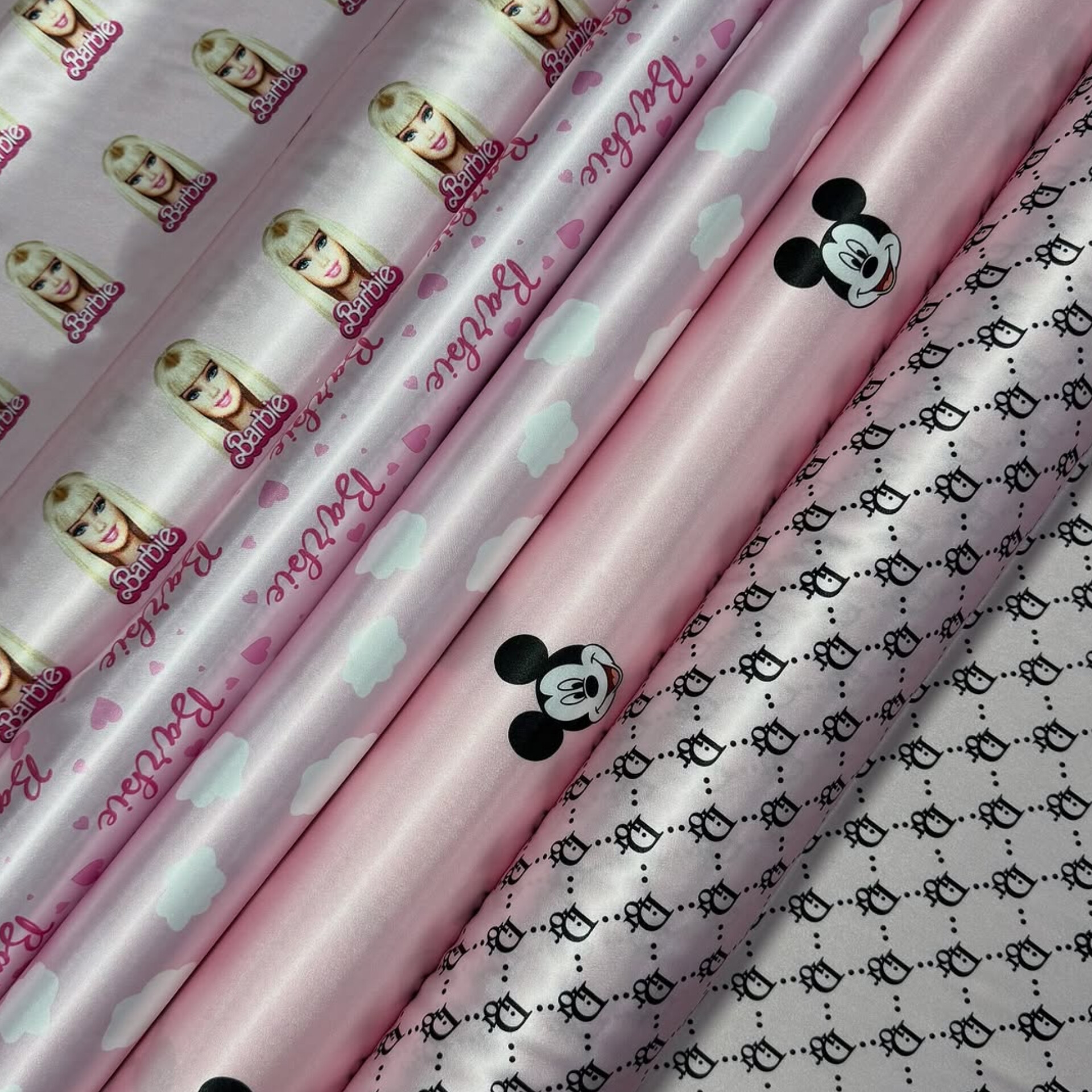 پارچه ساتن ال ایکس طرحدار پارت ۹ ارسال سریع