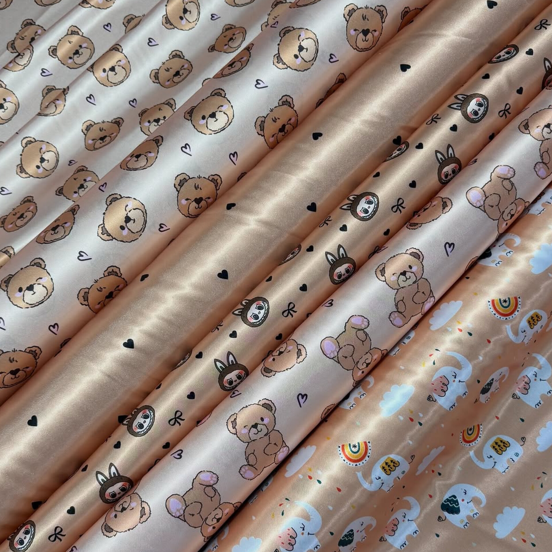 پارچه ساتن ال ایکس طرحدار پارت ۱۱ ارسال سریع