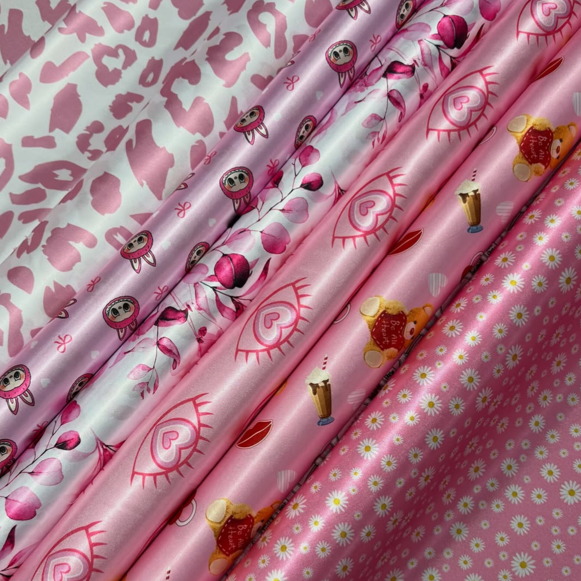 پارچه ساتن ال ایکس طرحدار پارت ۱۲ ارسال سریع